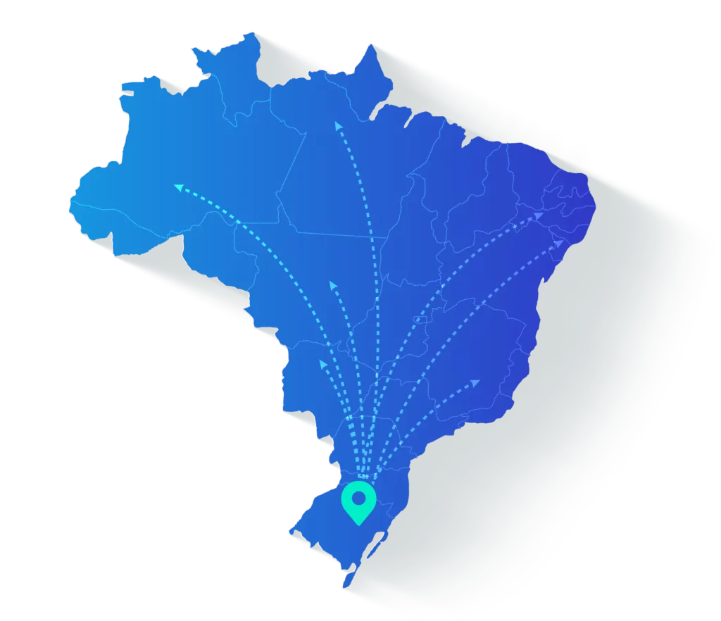 Mapa Brasil Ilustrado
